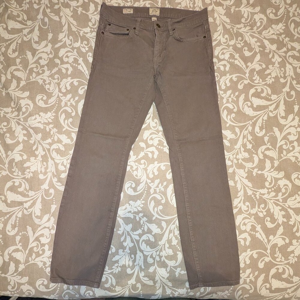 J. Crew 484 Slim Fit Garment Dyed 5-Pocket Pant Men W30 L32